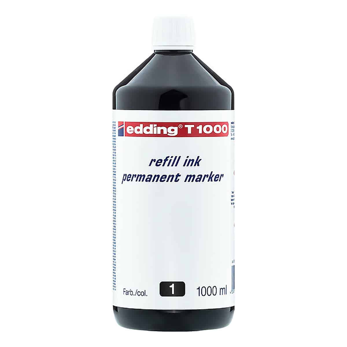 Edding recharge d'encre pour marqueurs permanents - 1000ml