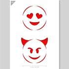 QBIX Pochoir Emojis - Format A5