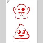 QBIX Pochoir Emojis - Format A5