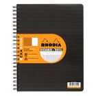 Rhodia ExaBook Recharge - A4+ Rectangle noir à carreaux