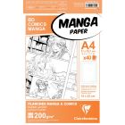 Clairefontaine A4 Papier manga - 40 feuilles - mise en page 6 plis