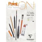 Clairefontaine Paint-ON Bloc A5 - Blanc
