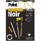 Clairefontaine Paint-ON Bloc A4 - Noir