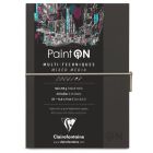 Clairefontaine Paint-ON Journal de voyage - Noir - Technique mixte