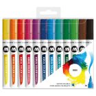 Molotow Aqua Color Brush Marqueur Basic Set 1