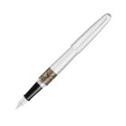 Pilot MR Animal Stylo plume - Argent - Python - Moyen