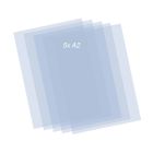 QBIX Feuilles en plastique A2 Mylar 5x - Transparent