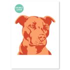 QBIX Pochoir pour chien - Format A3 - 2 couches
