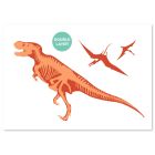 QBIX Pochoir de dinosaure A3 - 2 couches
