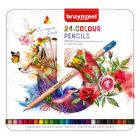 Bruynzeel ensemble de 24 crayons de couleur