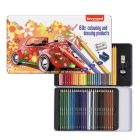 Bruynzeel jeu de caractères complet de 60 pièces dans une boîte