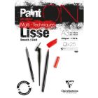 Clairefontaine Paint-ON Mixed Media Lisse Bloc A3 - Blanc