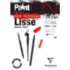 Clairefontaine Paint-ON Mixed Media Lisse Bloc A5 - Blanc