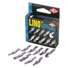 Essdee Lames de gouges pour lino - 10 pièces (styles 1-10)