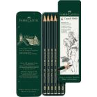 Faber-Castell 9000 Graphite crayons set of 6