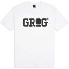 Grog Classic Logo T-shirt noir sur blanc