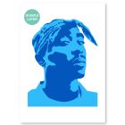 QBIX Pochoir Tupac Shakur - Format A3 - 2 couches