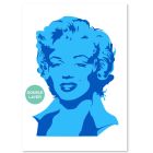 QBIX Pochoir Marilyn Monroe - Format A3 - 2 couches