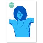 QBIX Pochoir Jim Morrison - Format A3 - 2 couches