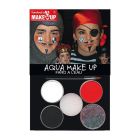 KREUL Fantasy Aqua Make Up Paint - Ensemble Chevalier / Pirate