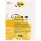 SOLO GOYA Papier couleur à l'huile 24 x 32 cm - 10 feuilles 300 g / m2