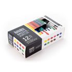 Liquitex Basics Jeu de peinture acrylique de 12 couleurs - 22ml