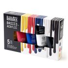 Liquitex Basics jeu de peinture acrylique de 5 couleurs - 75ml