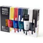 Liquitex Basics jeu de peinture acrylique de 6 couleurs - 118ml