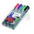 Staedtler Lumocolor ART 352 - marqueurs permanents lot de 4