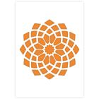 QBIX Pochoir Mandala - Format A3