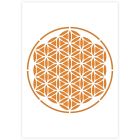 QBIX Pochoir Mandala - Format A3