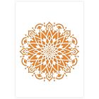 QBIX Pochoir Mandala - Format A4