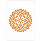 QBIX Pochoir Mandala - Format A4
