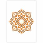 QBIX Pochoir Mandala - Format A4