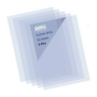 QBIX Feuilles en plastique A3 Mylar 5x - Transparent