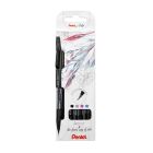 Pentel Brush Pen Sign Artist ensemble de 4