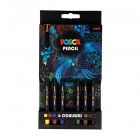 Posca Pastels lot de 6 crayons