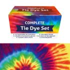 QBIX Tie Dye Lot de 15 couleurs - Kit complet de teinture pour tissu tie dye avec élastiques et flacons compressibles