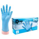 Qtop Q40 Gants en nitrile bleu 100x