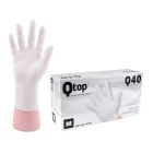 Qtop Q40 Gants en nitrile blanc 100x