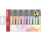 STABILO BOSS Original Highlighter Marker set de 6 couleurs pastel