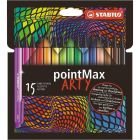 STABILO PointMax feutres set de 15 couleurs