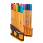 STABILO fineliner point 88 ColorParade lot de 20