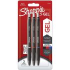 Sharpie stylo S-Gel multipack 3x bleu, noir et rouge