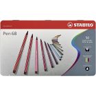 STABILO Pen 68 feutres lot de 50