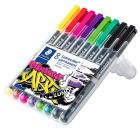 Staedtler Lumocolor ART 31 - lot de 8 marqueurs permanents
