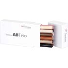 Tombow ABT PRO Jeu de marqueurs de 12 couleurs portrait