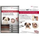 Tombow ABT PRO Starter Ensemble de 4 marqueurs et carnet de croquis