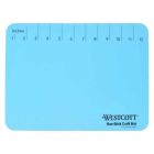 Westcott Tapis de bricolage - Bleu 22,7 x 30,4cm