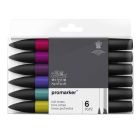 Winsor & Newton Promarker jeu de 6 teintes profondes